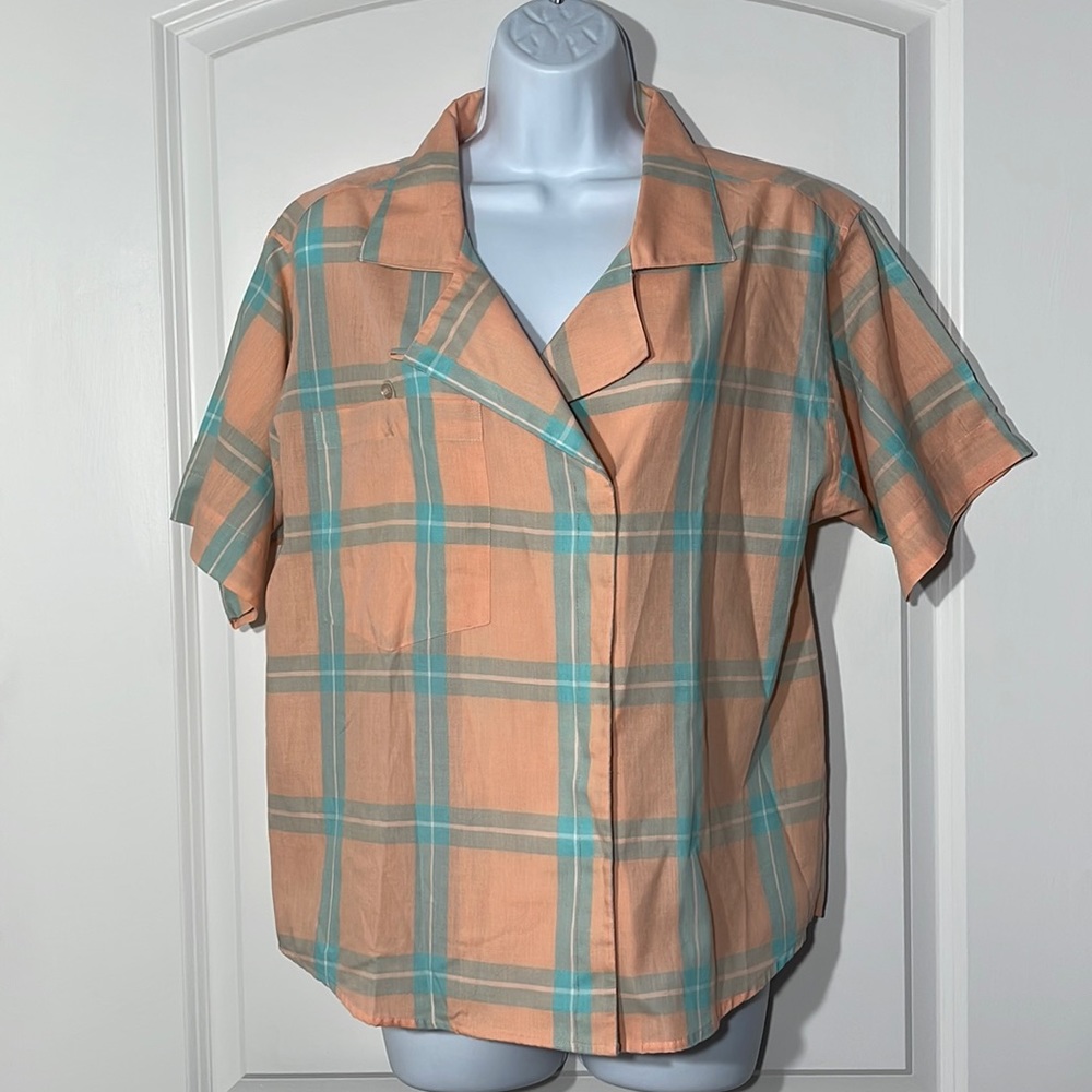 Vintage Amy Barr button down shirt